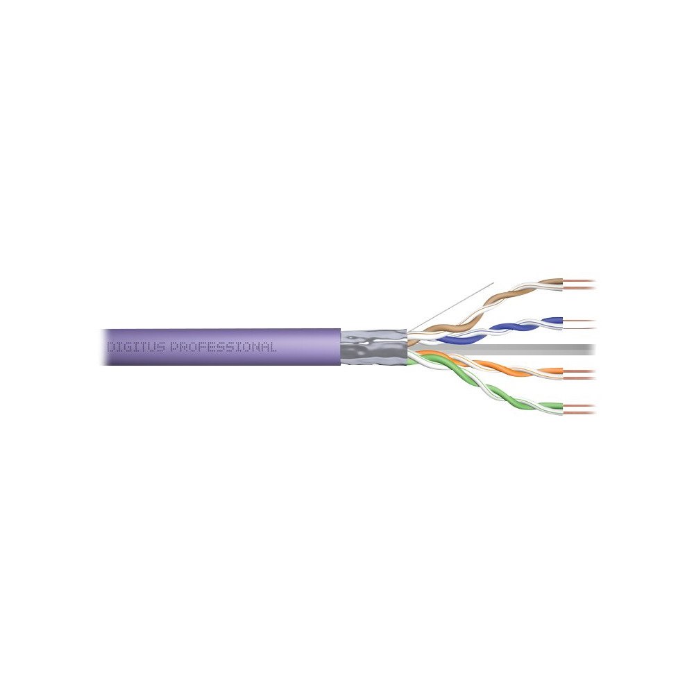 Digitus DIGITUS Professional installationskabel - lila