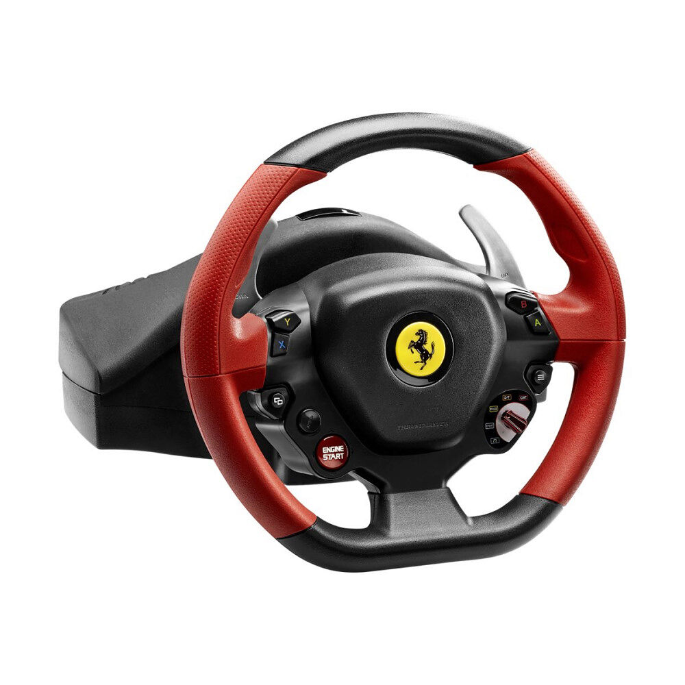 ThrustMaster Thrustmaster Ferrari 458 Spider - ratt- och pedaluppsättning - kabelansluten