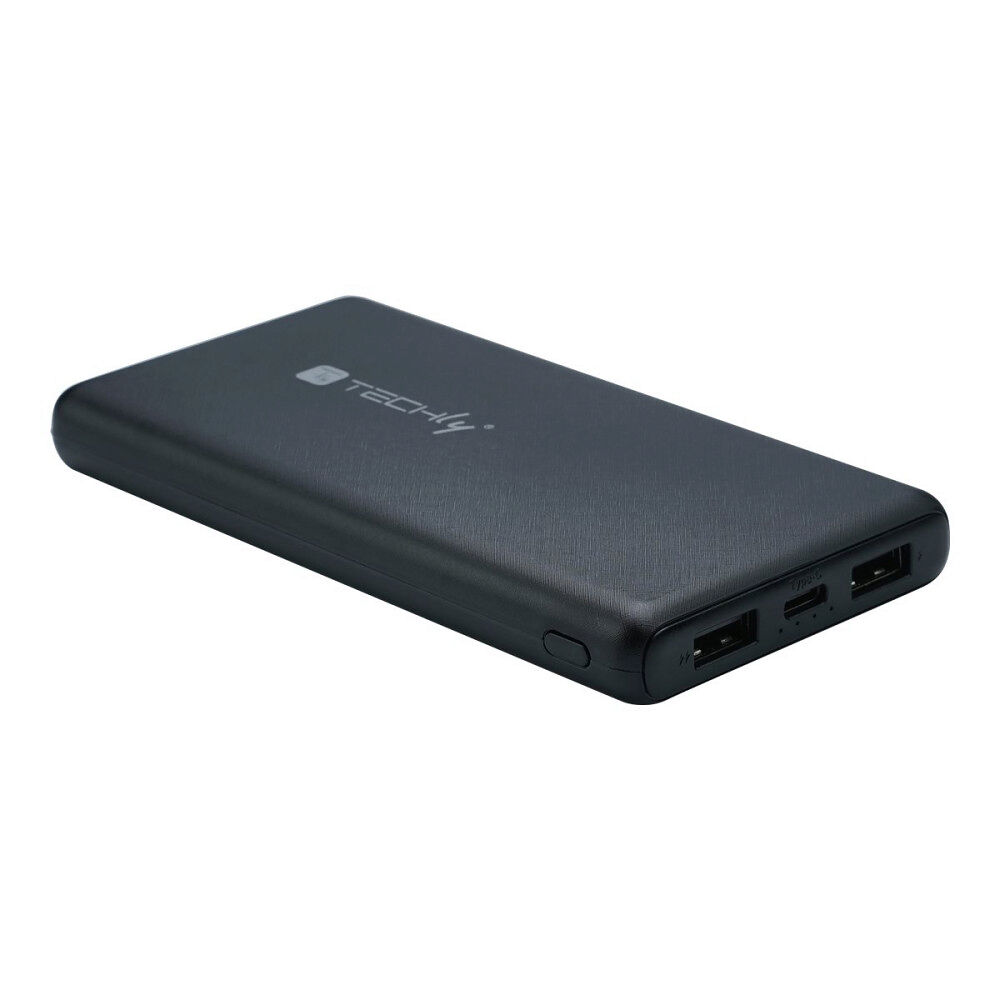 TECHLY TECHly Travel Series strömförsörjningsbank - Li-pol - 24 pin USB-C, 2 x USB