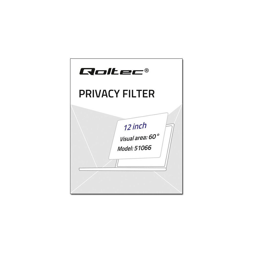 Qoltec Qoltec 51066 - sekretessfilter till bärbar dator