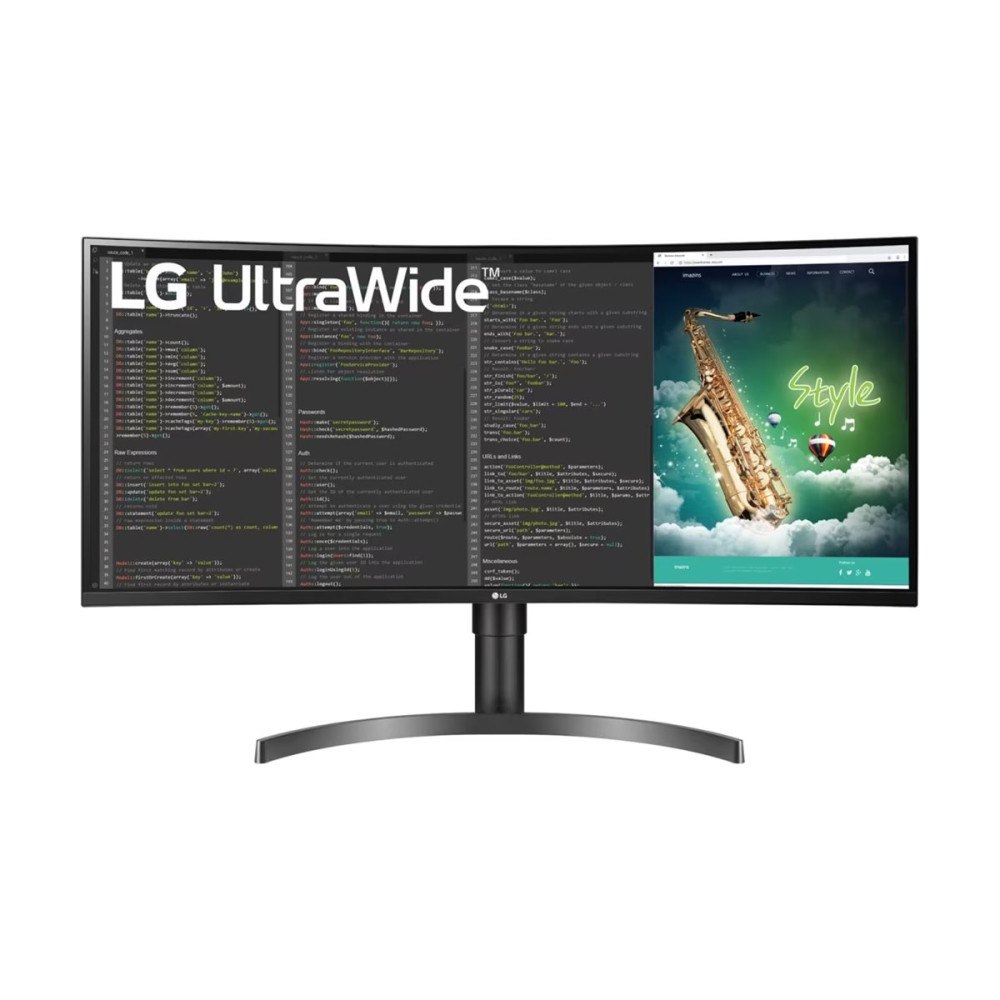 LG LG UltraWide 35WN75CP-B - LED-skärm - böjd - 35" - HDR