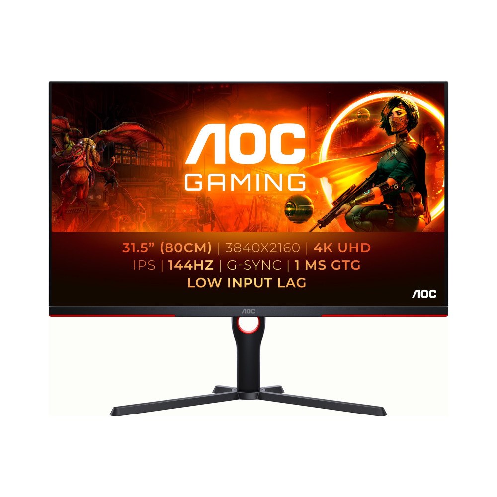 AOC AOC Gaming U32G3X/BK - LED-skärm - 32" - HDR