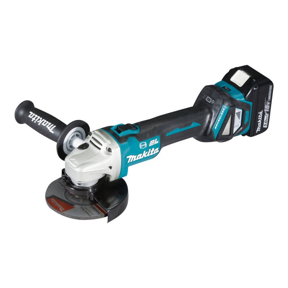 Makita Makita DGA513RTJ - vinkelslip - sladdlös - 125 mm - 2 batterier