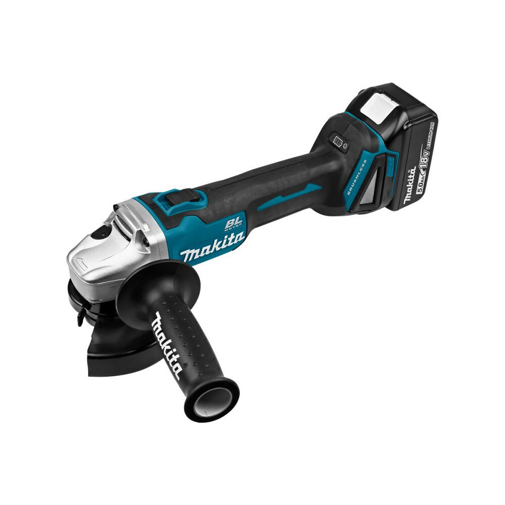 Makita Makita DGA504RTJ - vinkelslip - sladdlös - 125 mm - 2 batterier