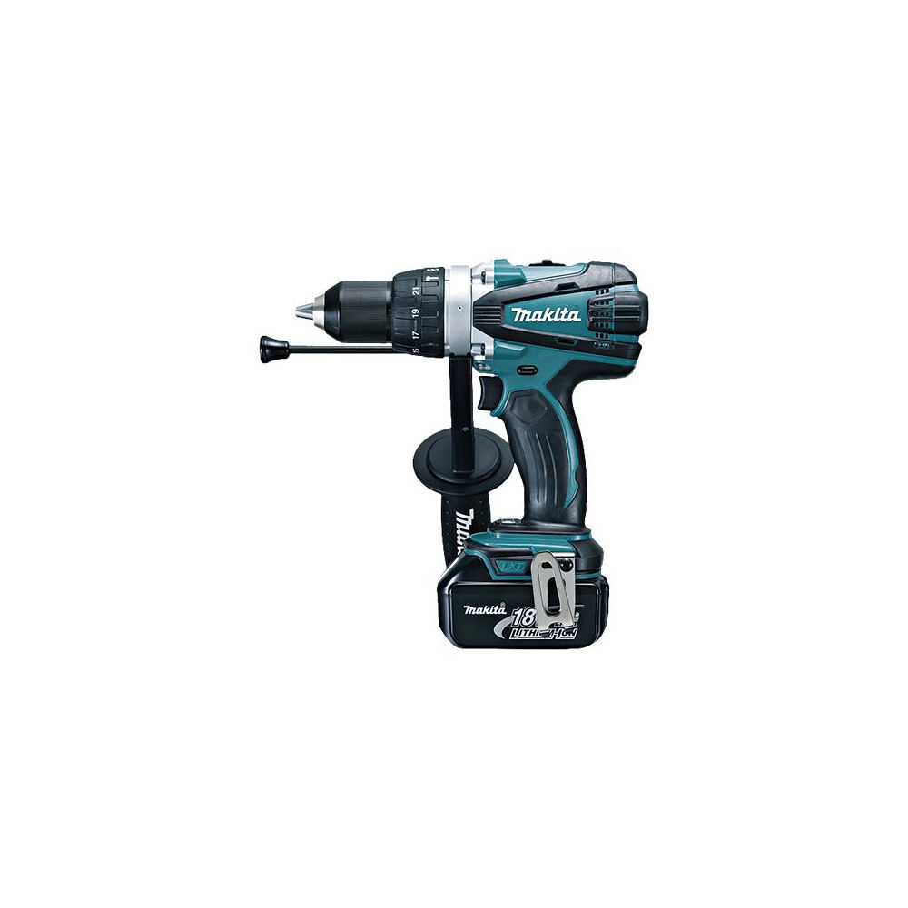 Makita Makita DHP458RTJ - borr/drivare - sladdlös - 2 hastigheter - 2 batterier