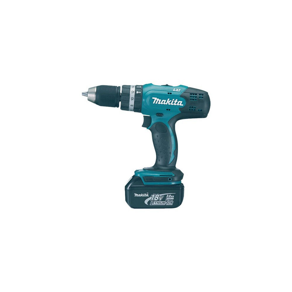 Makita Makita DHP453RFE - slagborr/skruvdragare - sladdlös - 2 hastigheter - 2 batterier