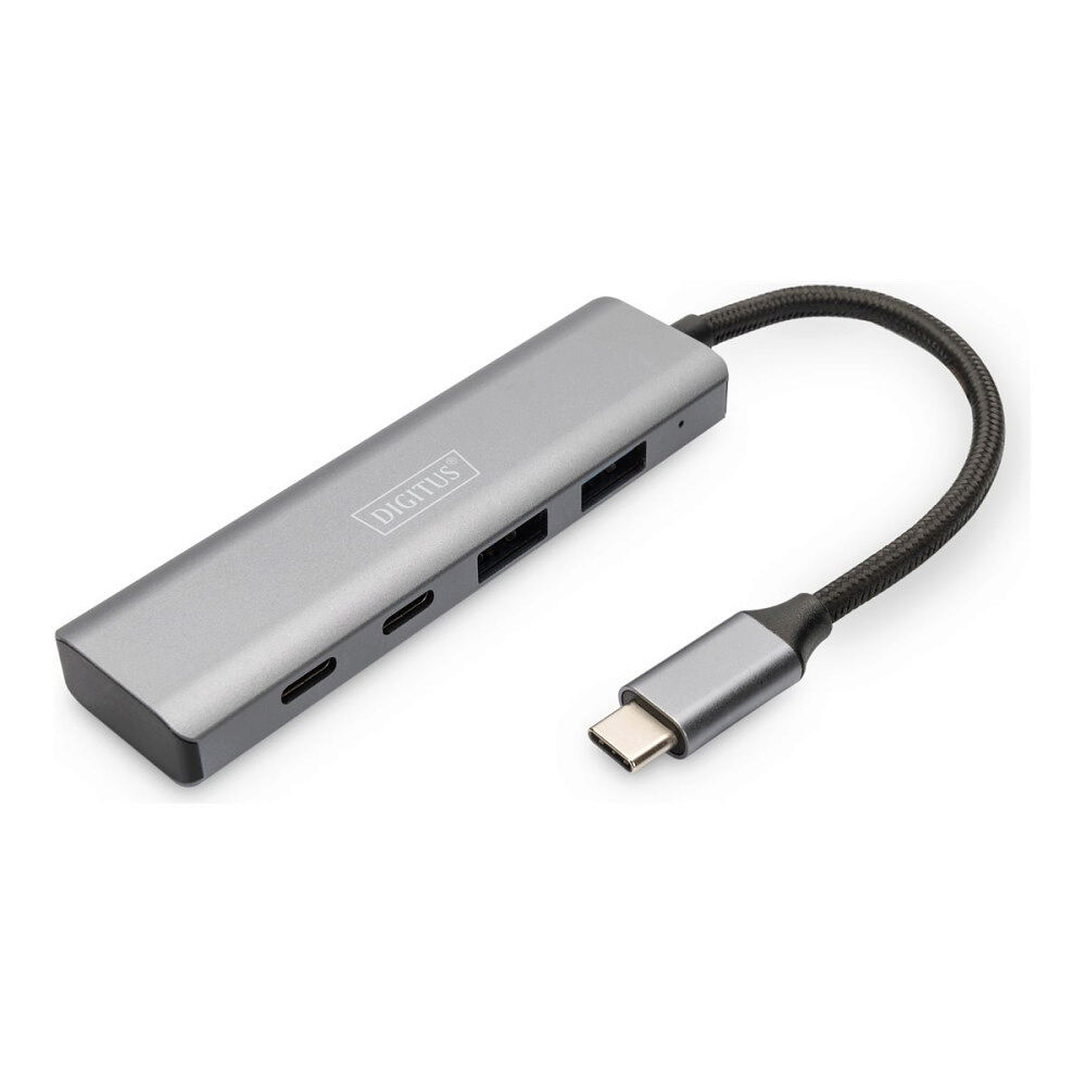 Digitus DIGITUS - hubb - USB-C, 4 portar - 4 portar