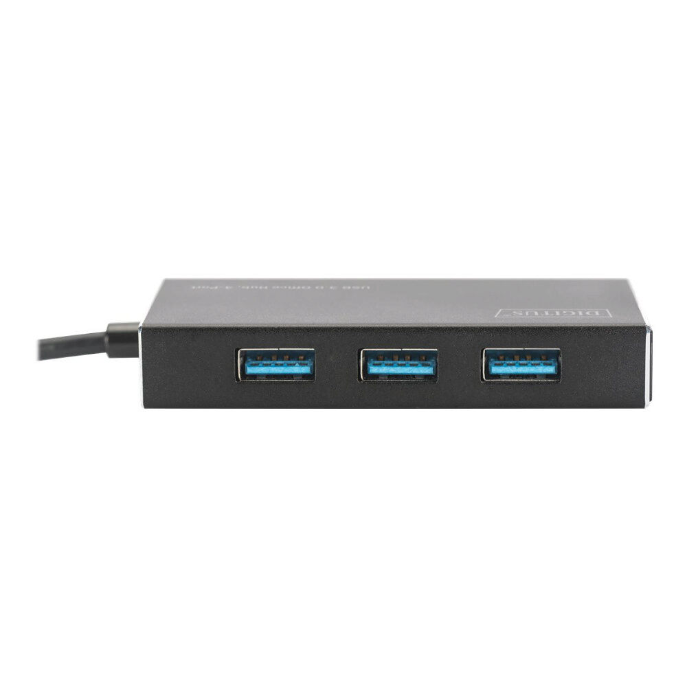 Digitus DIGITUS USB 3.0 Office Hub DA-70240-1 - hubb - 4 portar