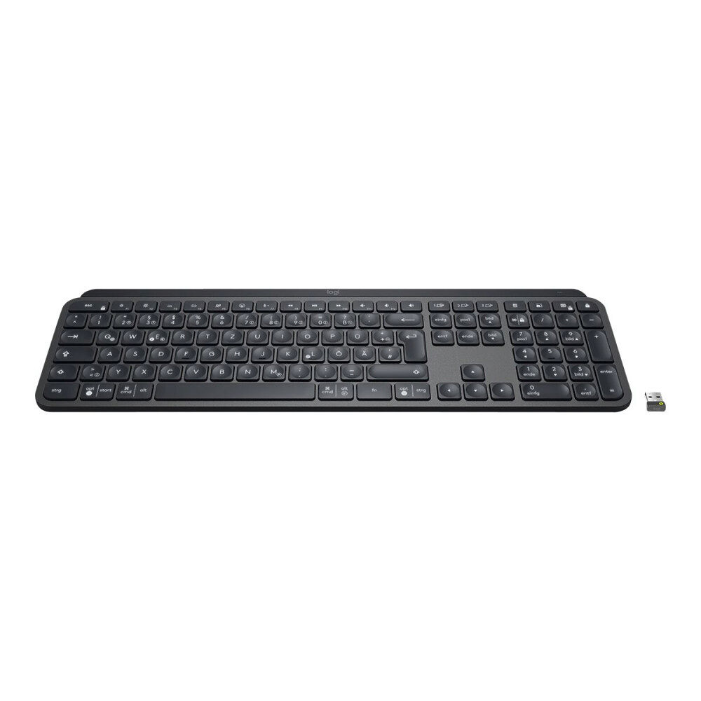 Logitech Logitech MX Keys - tangentbord - QWERTZ - tysk - grafit Inmatningsenhet