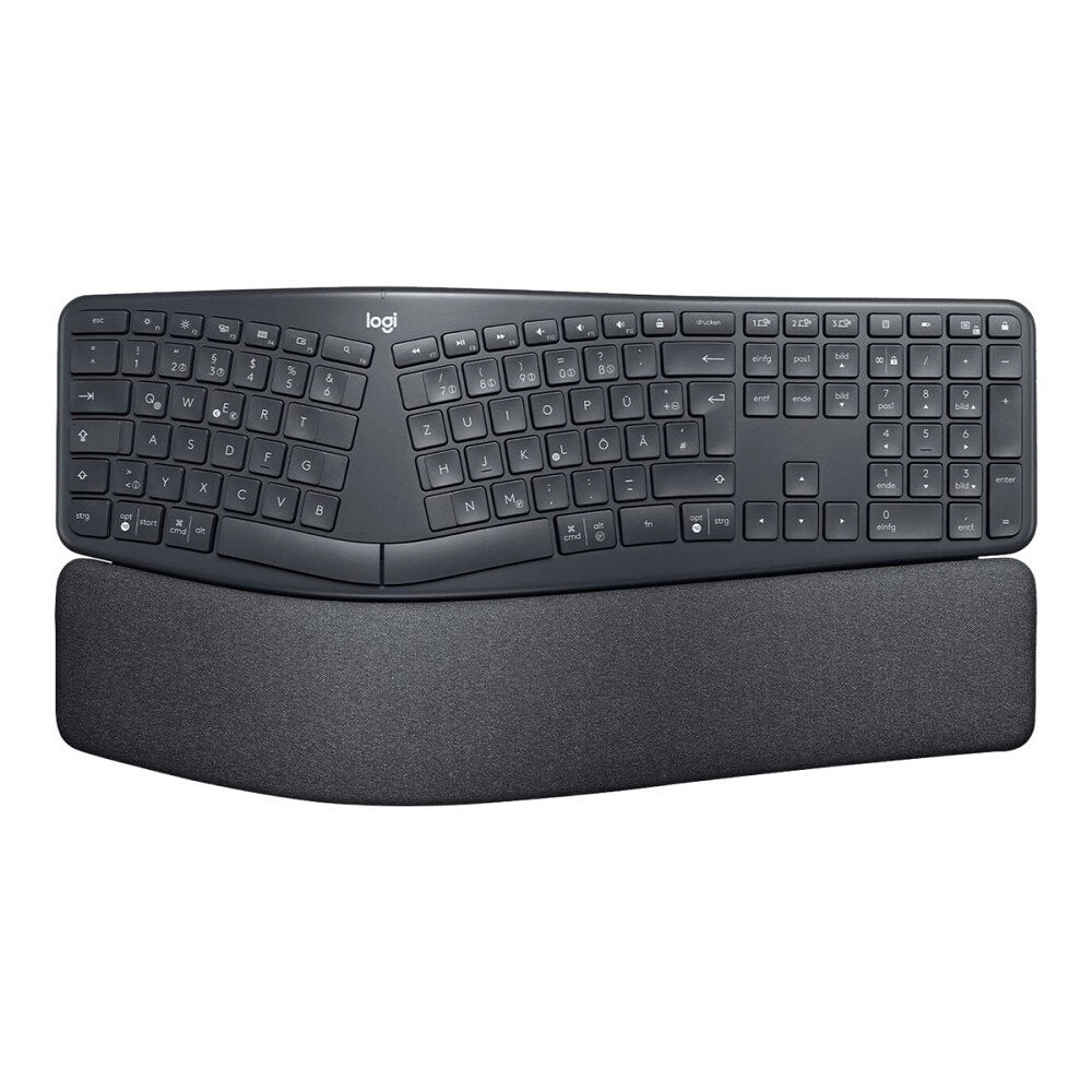 Logitech Logitech ERGO K860 - tangentbord - QWERTZ - tysk Inmatningsenhet