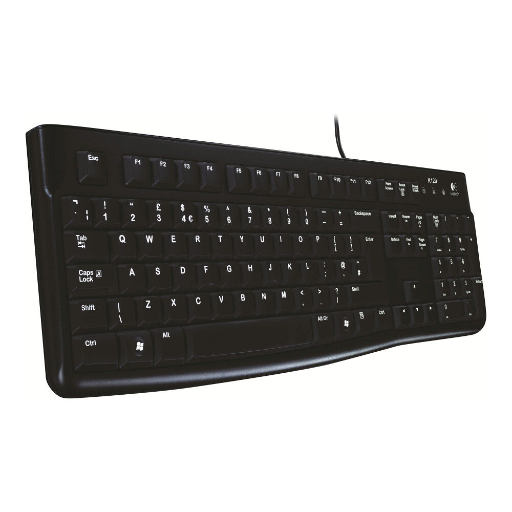 Logitech Logitech K120 - tangentbord - amerikansk Inmatningsenhet