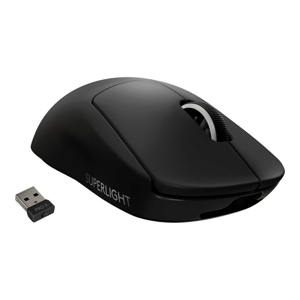 Logitech Logitech PRO X SUPERLIGHT Wireless Gaming Mouse - mus - 2.4 GHz - svart