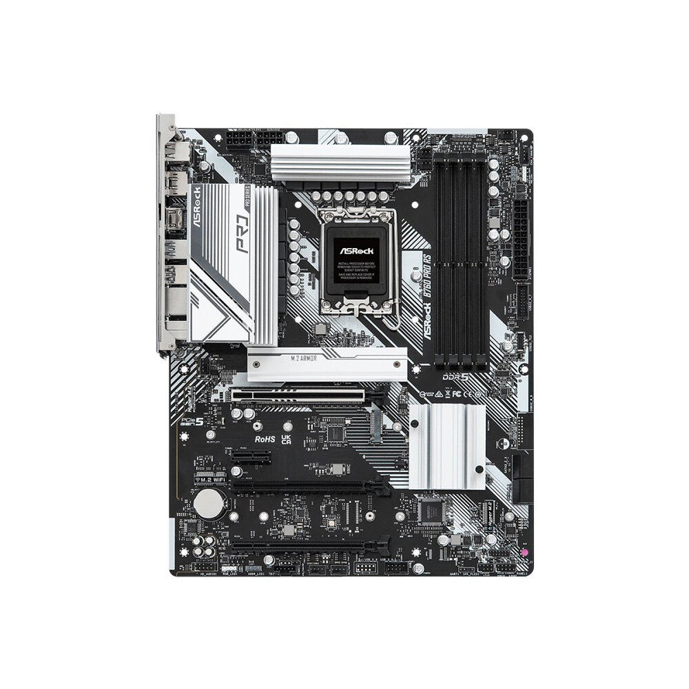 ASRock ASRock B760 PRO RS - moderkort - ATX - LGA1700-uttag - B760