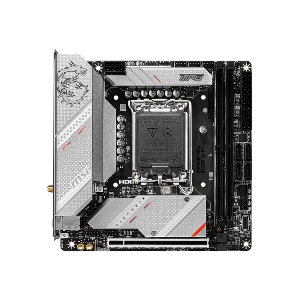 MSI MSI MPG B760I EDGE WIFI - moderkort - mini ITX - LGA1700-uttag - B760