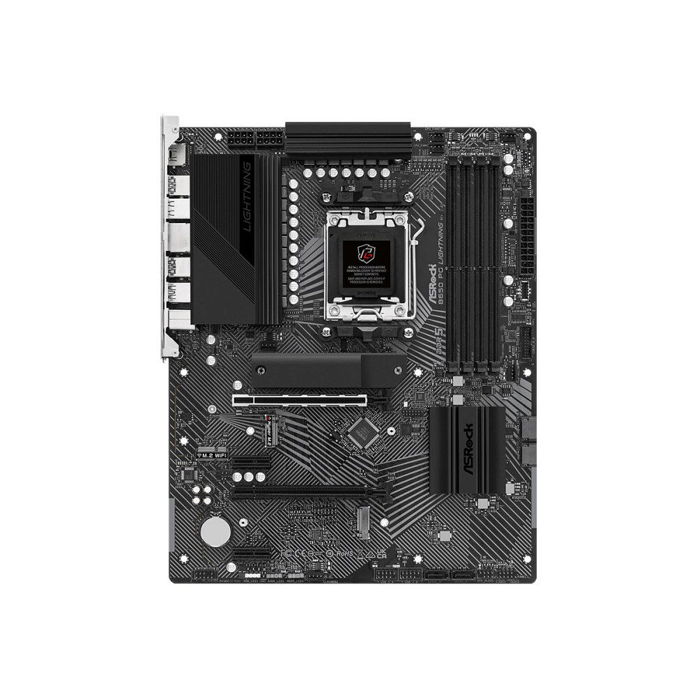 ASRock ASRock B650 PG Lightning - moderkort - ATX - Socket AM5 - AMD B650