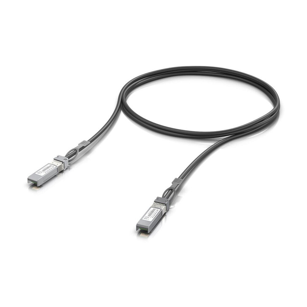 Ubiquiti Ubiquiti 25GBase direktkopplingskabel - 1 m - svart