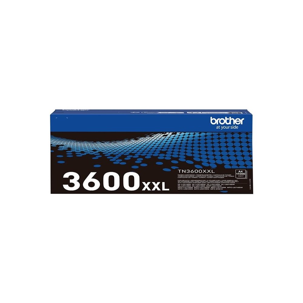 Brother Brother TN3600XXL - Super High Capacity - svart - original - tonerkassett