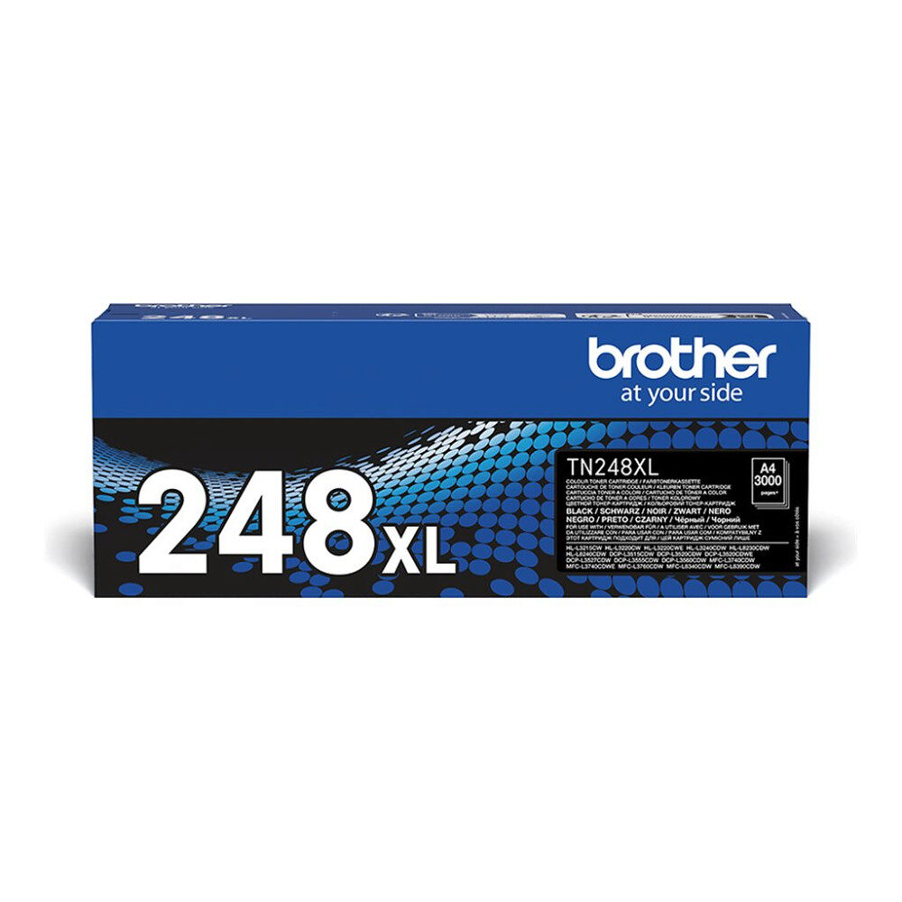 Brother Brother TN248XLBK - Lång livslängd - svart - original - tonerkassett