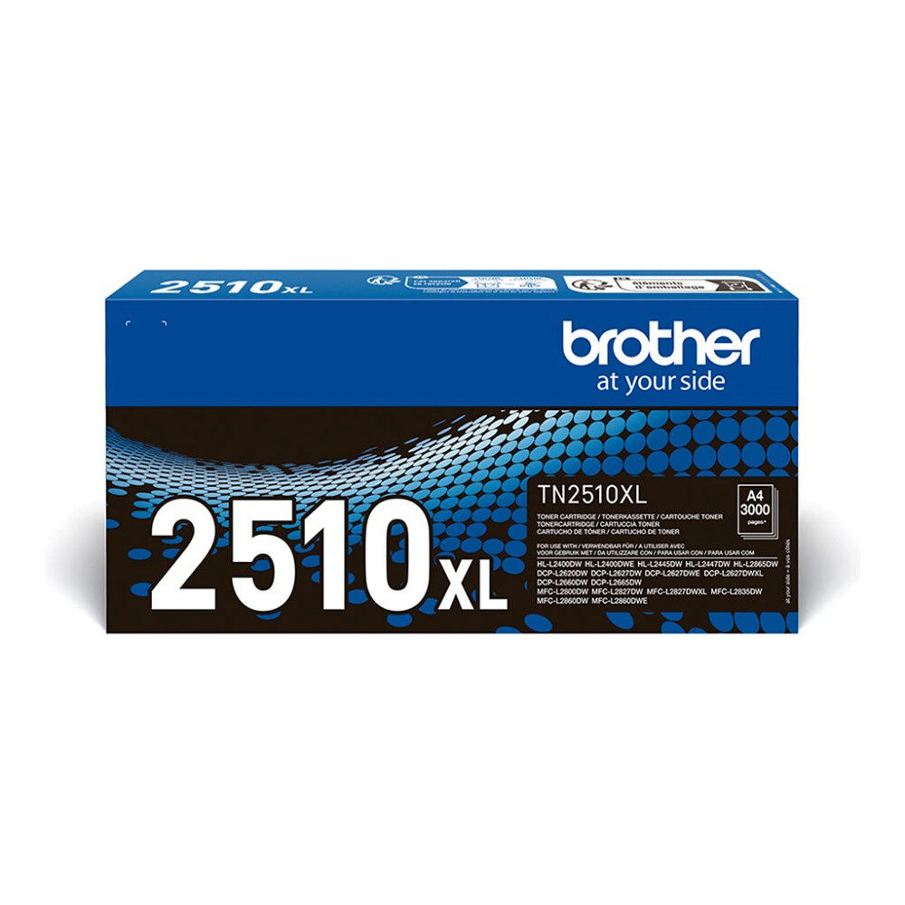 Brother Brother TN-2510XL - Super High Capacity - svart - original - tonerkassett