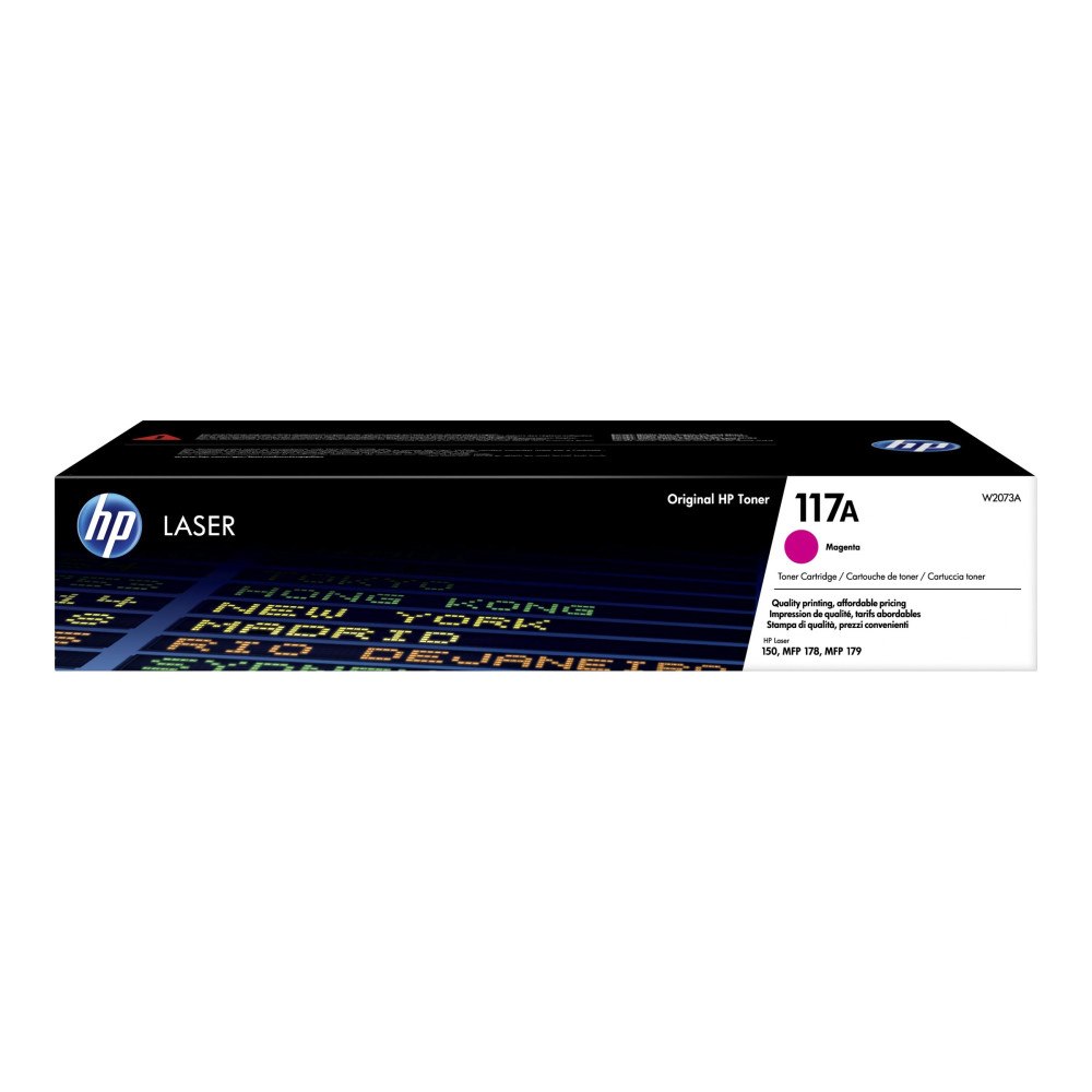 Hewlett-Packard HP 117A - magenta - original - tonerkassett (W2073A)