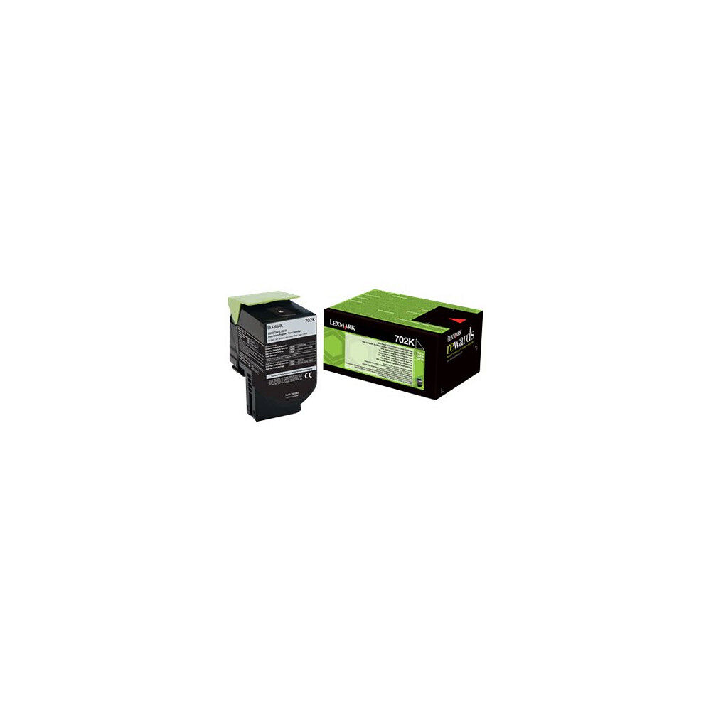 LEXMARK Lexmark 702K - svart - original - tonerkassett