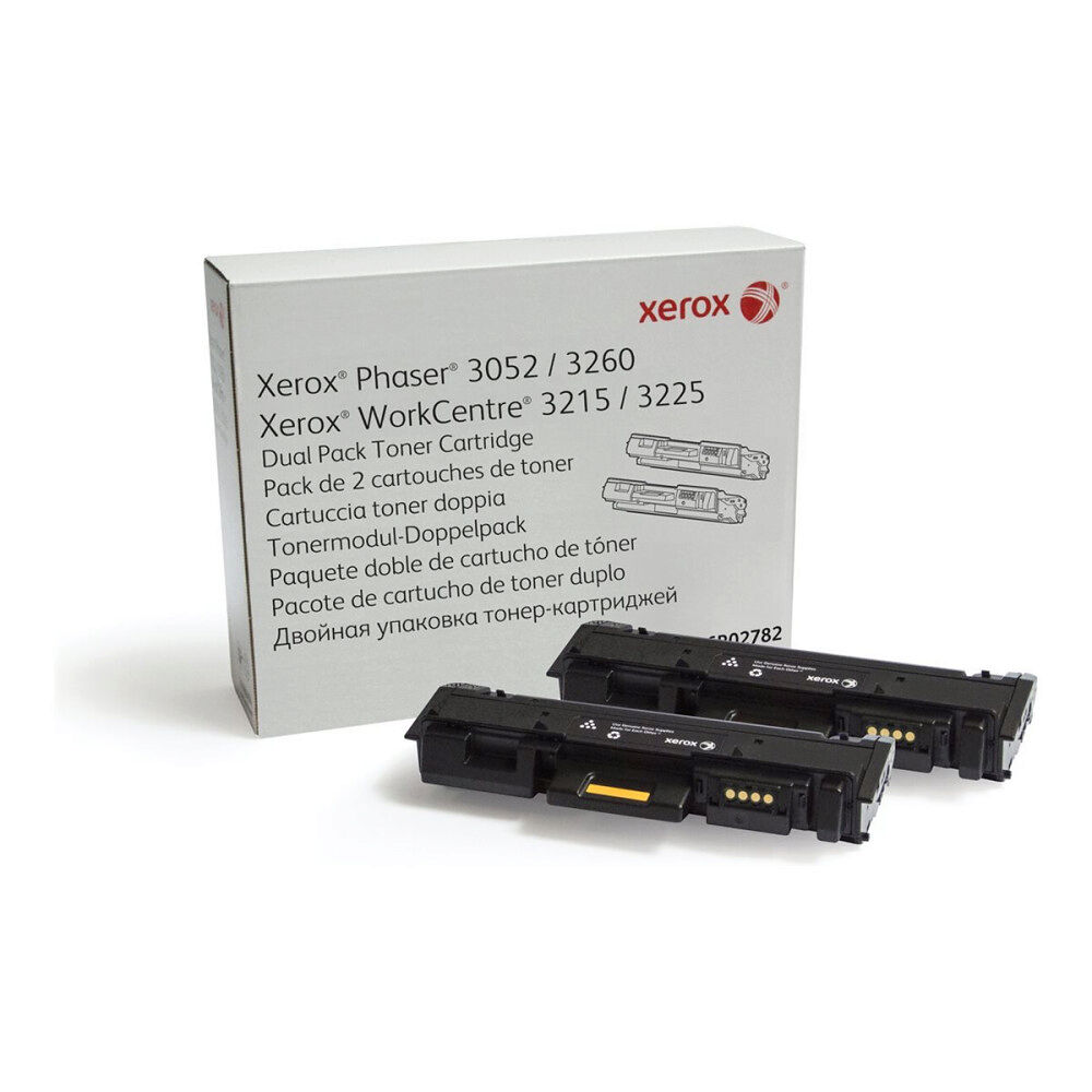 XEROX Xerox - 2-pack - svart - original - tonerkassett