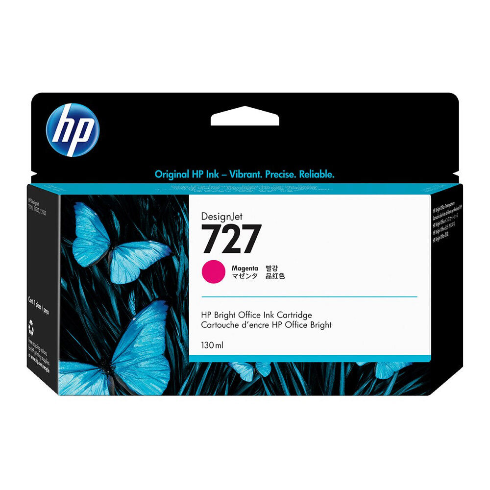 Hewlett-Packard HP 727 - magenta - original - DesignJet - bläckpatron