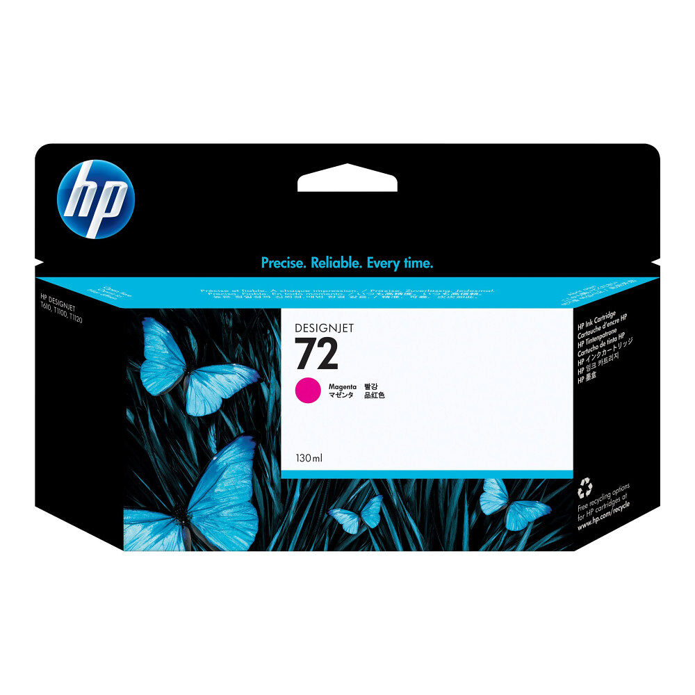 Hewlett-Packard HP 72 - magenta - original - DesignJet - bläckpatron