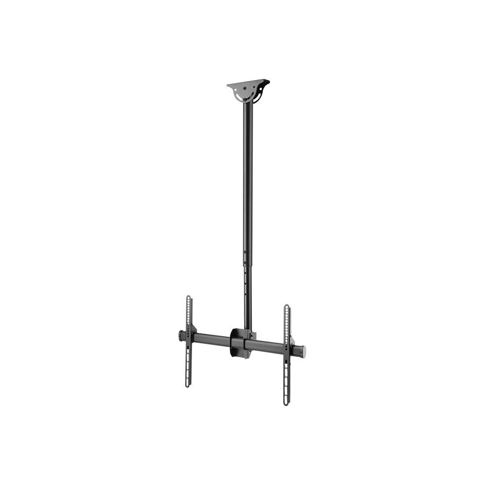 Manhattan Manhattan TV & Monitor Mount, Ceiling, 1 screen, Screen Sizes: 37-75", Height: 106-156 cm, Black, VESA 200x200 to 600x40...