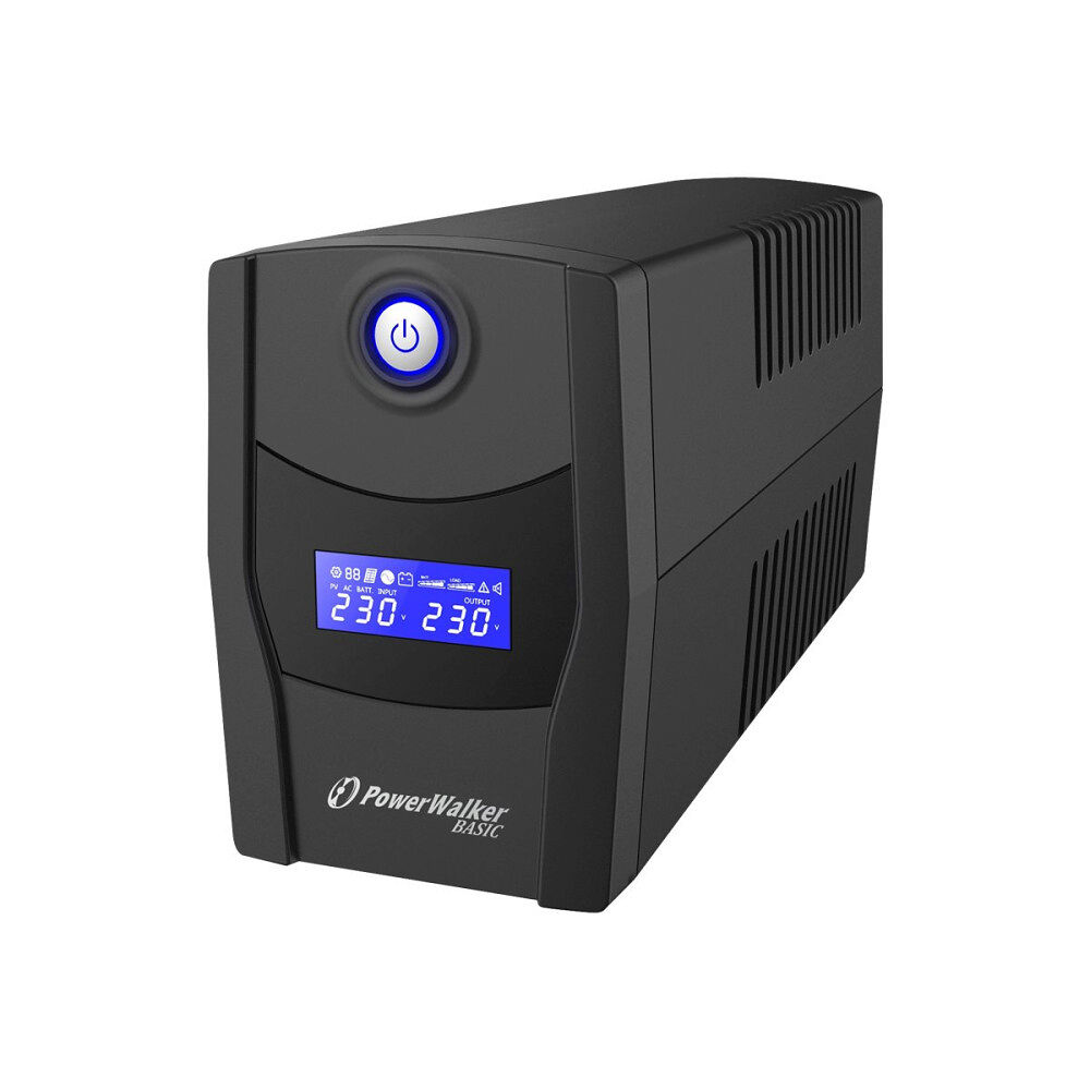 POWER WALKER PowerWalker Basic VI 1000 STL FR - UPS - 600 Watt - 1000 VA
