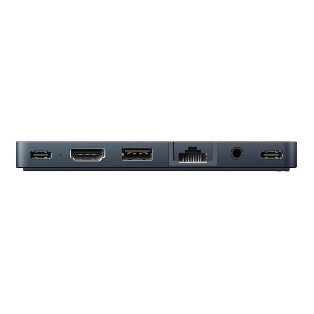 Targus HyperDrive DUO PRO 7-in-2 - dockningsstation - USB-C x 2 - HDMI - 1GbE