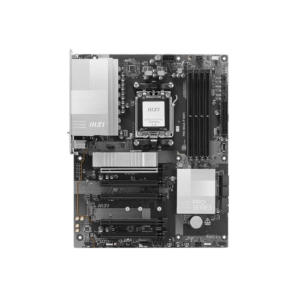 MSI MSI PRO B840-P WIFI - moderkort - ATX - Socket AM5 - AMD B840