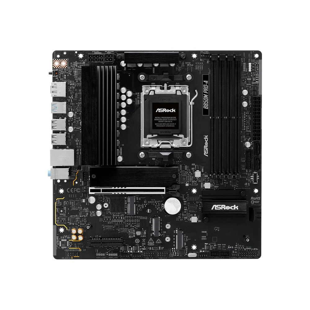 ASRock ASRock B850M Pro-A - moderkort - micro ATX - Socket AM5 - AMD B850