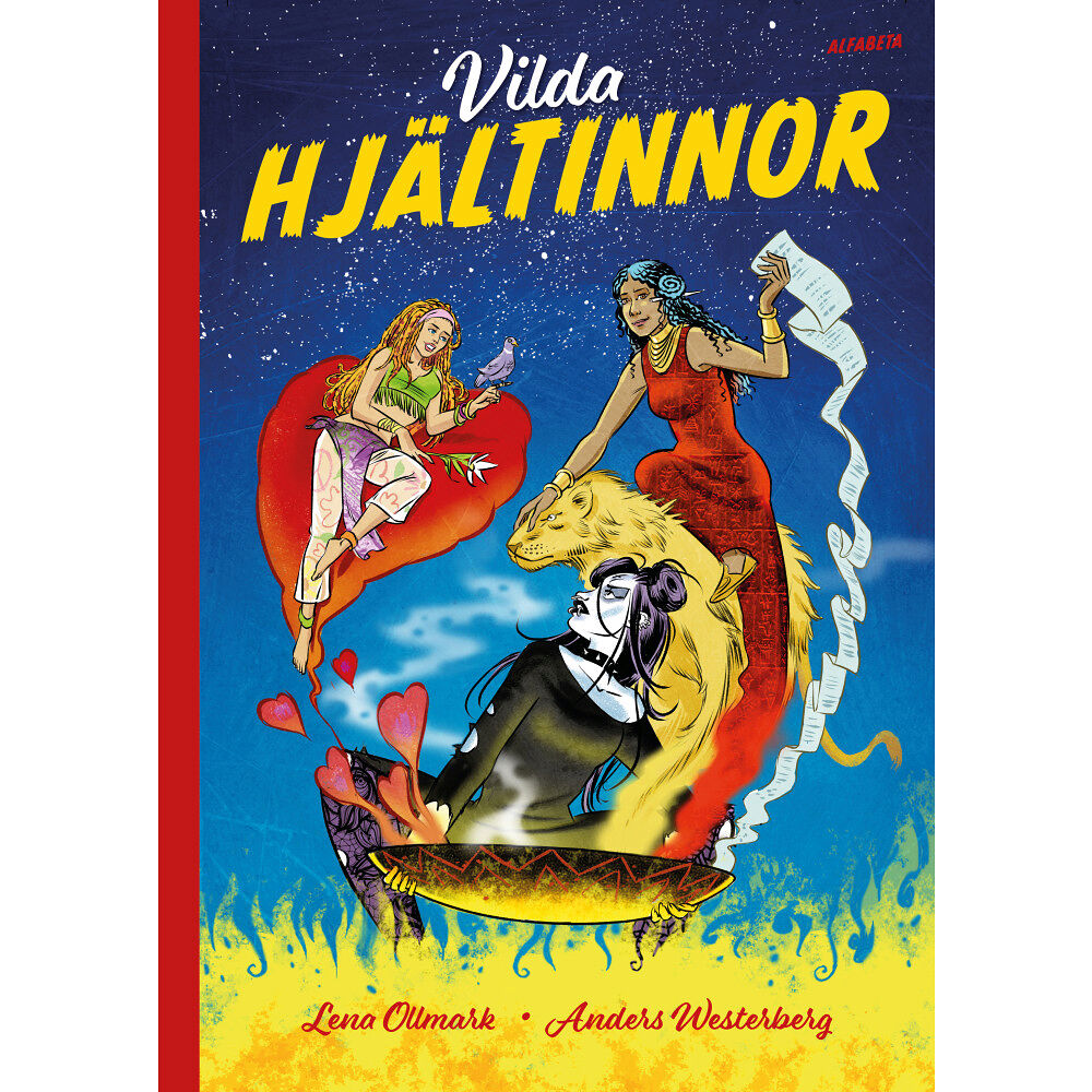 Alfabeta Vilda hjältinnor (inbunden)