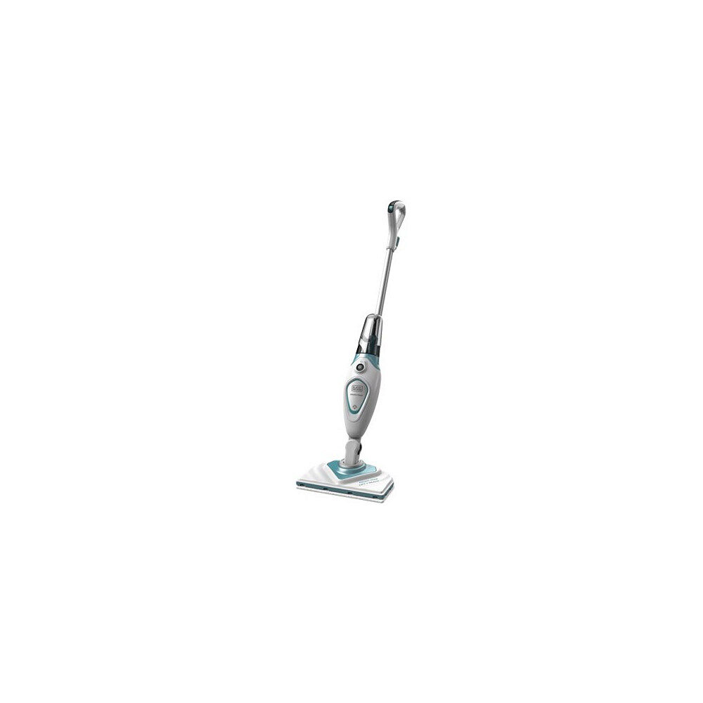 BLACK+DECKER BLACK+DECKER FSM1616 Steam Mop - ångdammsugare - spak - vit / blå