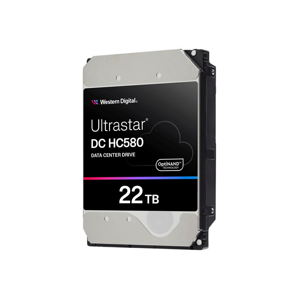 Western Digital WD Ultrastar DC HC580 WUH722422AL5204 - hårddisk - datacenter - 22 TB - SAS 12Gb/s