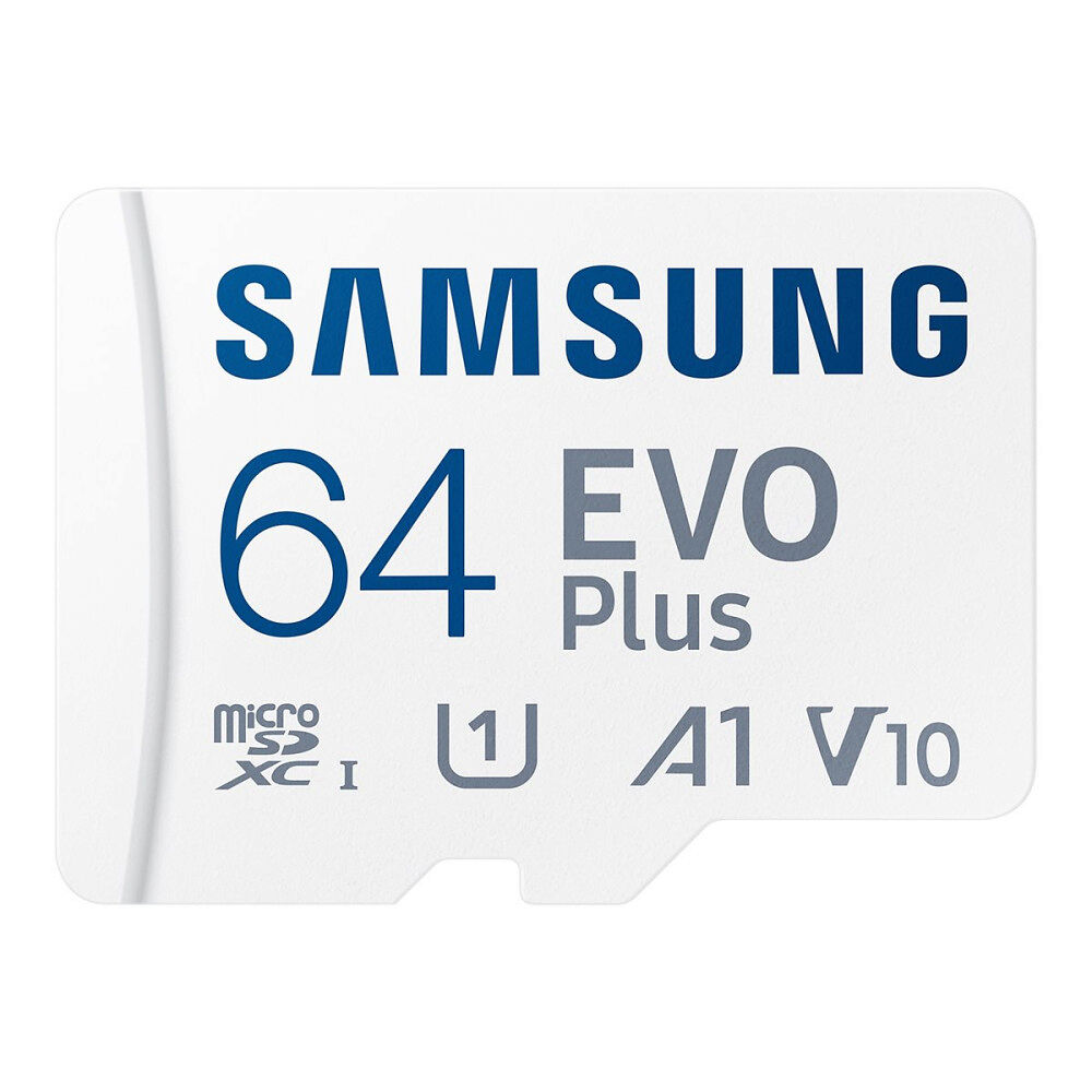 SAMSUNG Samsung EVO Plus MB-MC64S - flash-minneskort - 64 GB - mikroSDXC UHS-I