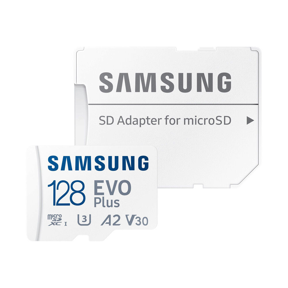 SAMSUNG Samsung EVO Plus MB-MC128KA - flash-minneskort - 128 GB - mikroSDXC UHS-I