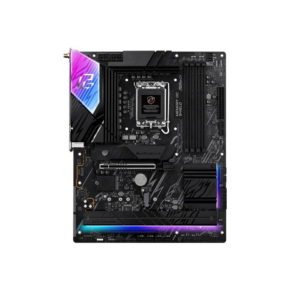 ASRock ASRock Phantom Gaming B860 LIGHTNING WiFi - moderkort - ATX - LGA1851-uttag - B860