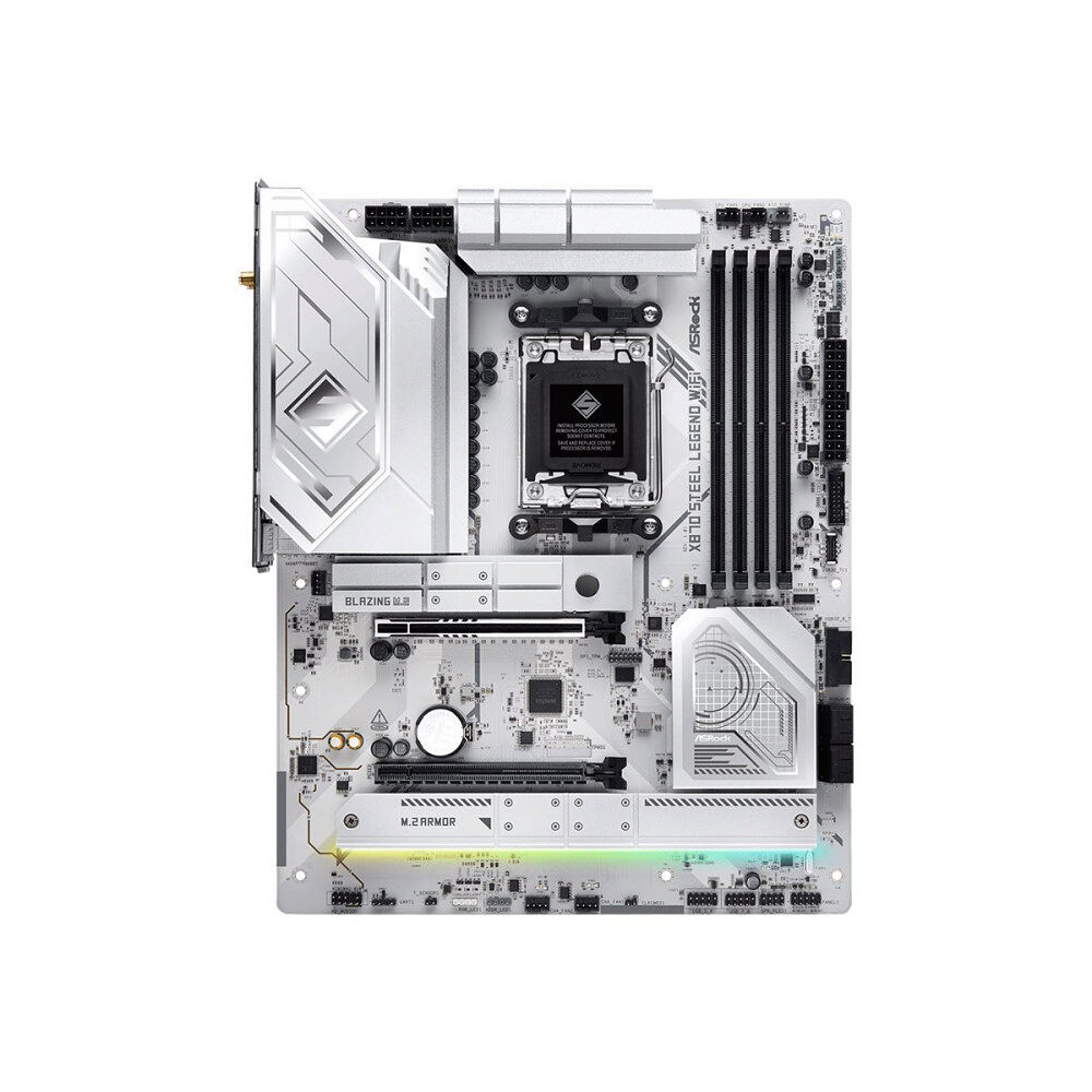 ASRock ASRock X870 Steel Legend WiFi - moderkort - ATX - Socket AM5 - AMD X870