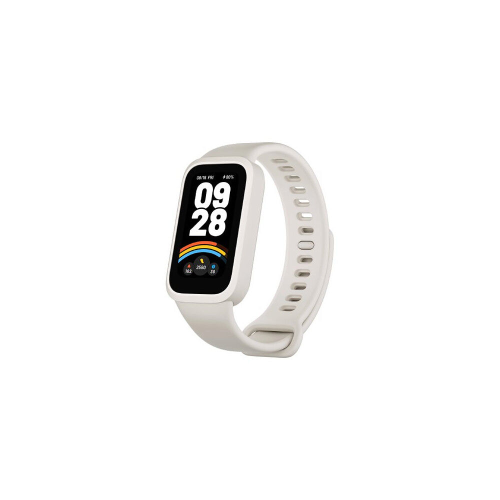 Xiaomi Xiaomi Smart Band 9 Active aktivitetspårare med rem - beige-vit