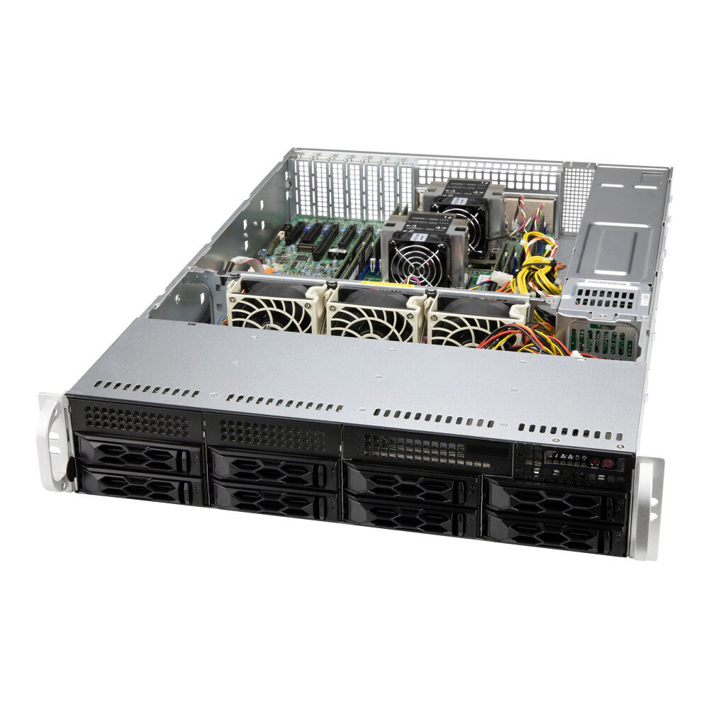 Supermicro Supermicro SCLA25TQC R609LP - kan monteras i rack - 2U - förbättrad utökad ATX