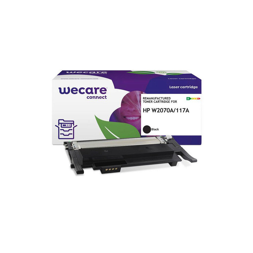 Wecare Toner WECARE HP W2070A 117A 1,6K svart