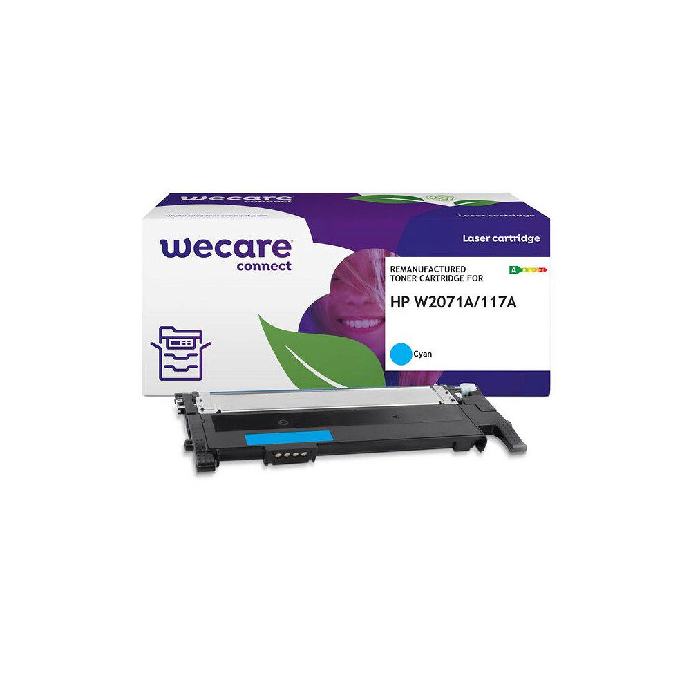 Wecare Toner WECARE HP W2071A 117A 1K cyan