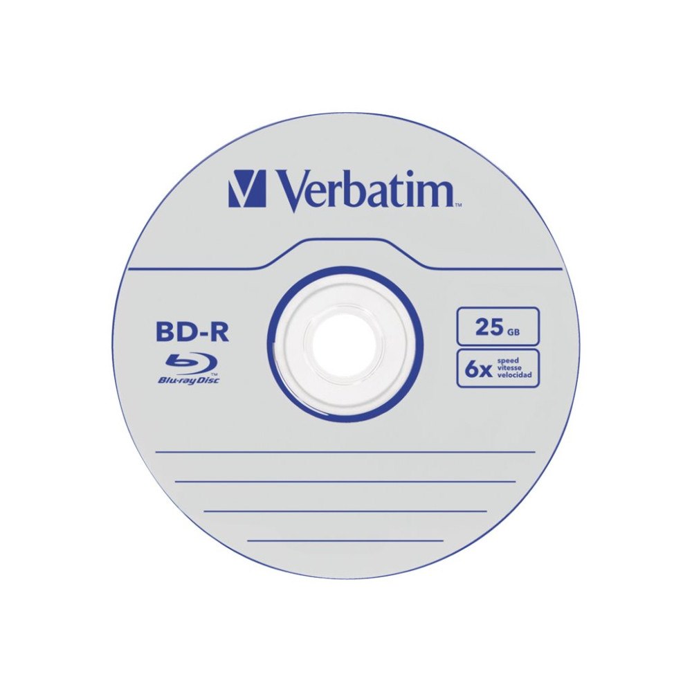 VERBATIM Verbatim DataLife - BD-R x 50 - 25 GB - lagringsmedier