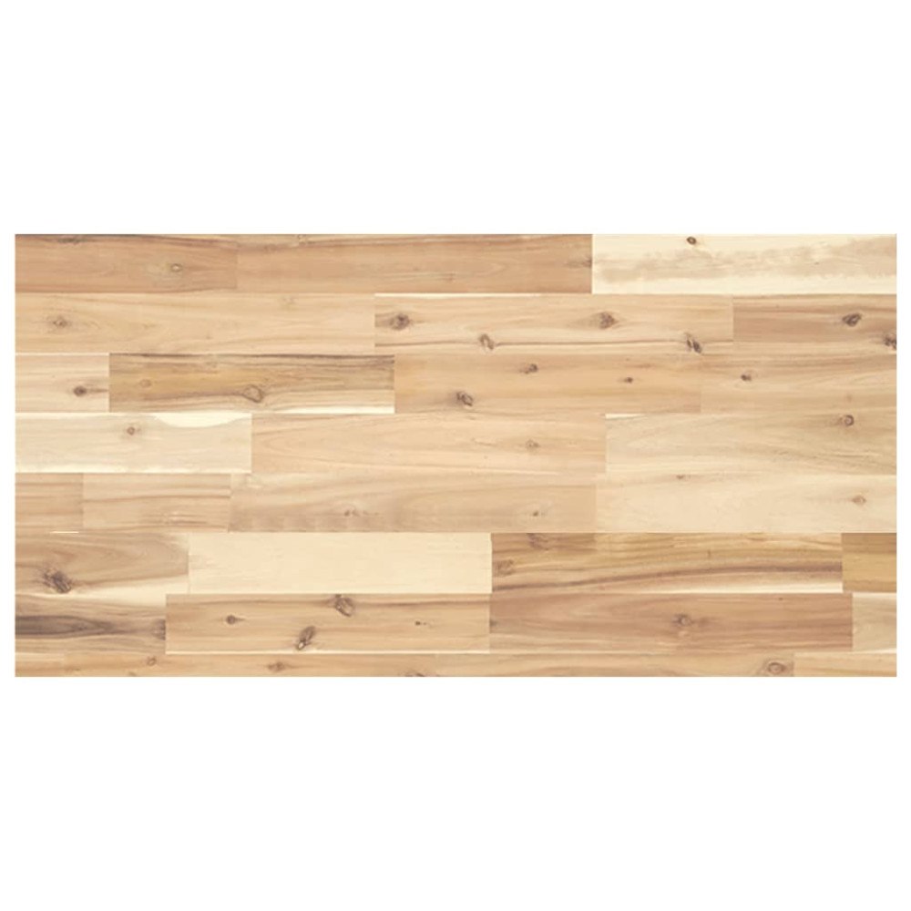 vidaXL Bänkskiva för badrum obehandlad 80x40x4 cm massivt akaciaträ
