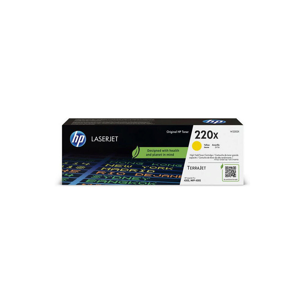 HP Toner HP W2202X 220X gul 5,5K