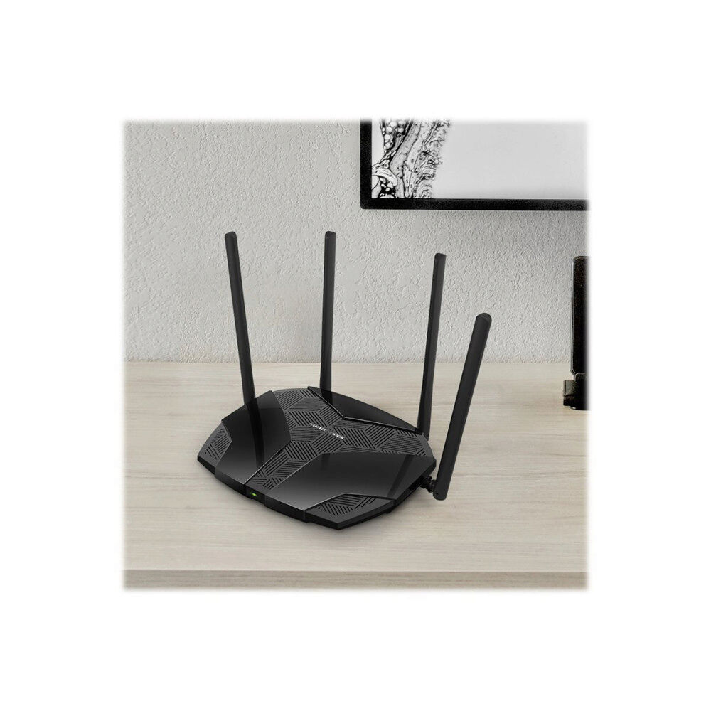 TP-LINK Technologies Mercusys MR70X V1 - trådlös router - Wi-Fi 6 - skrivbordsmodell