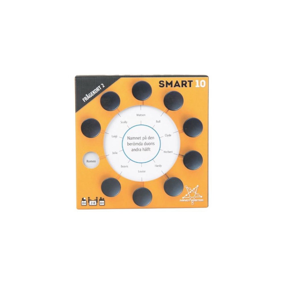 Mindtwister Smart10  frågekort 2