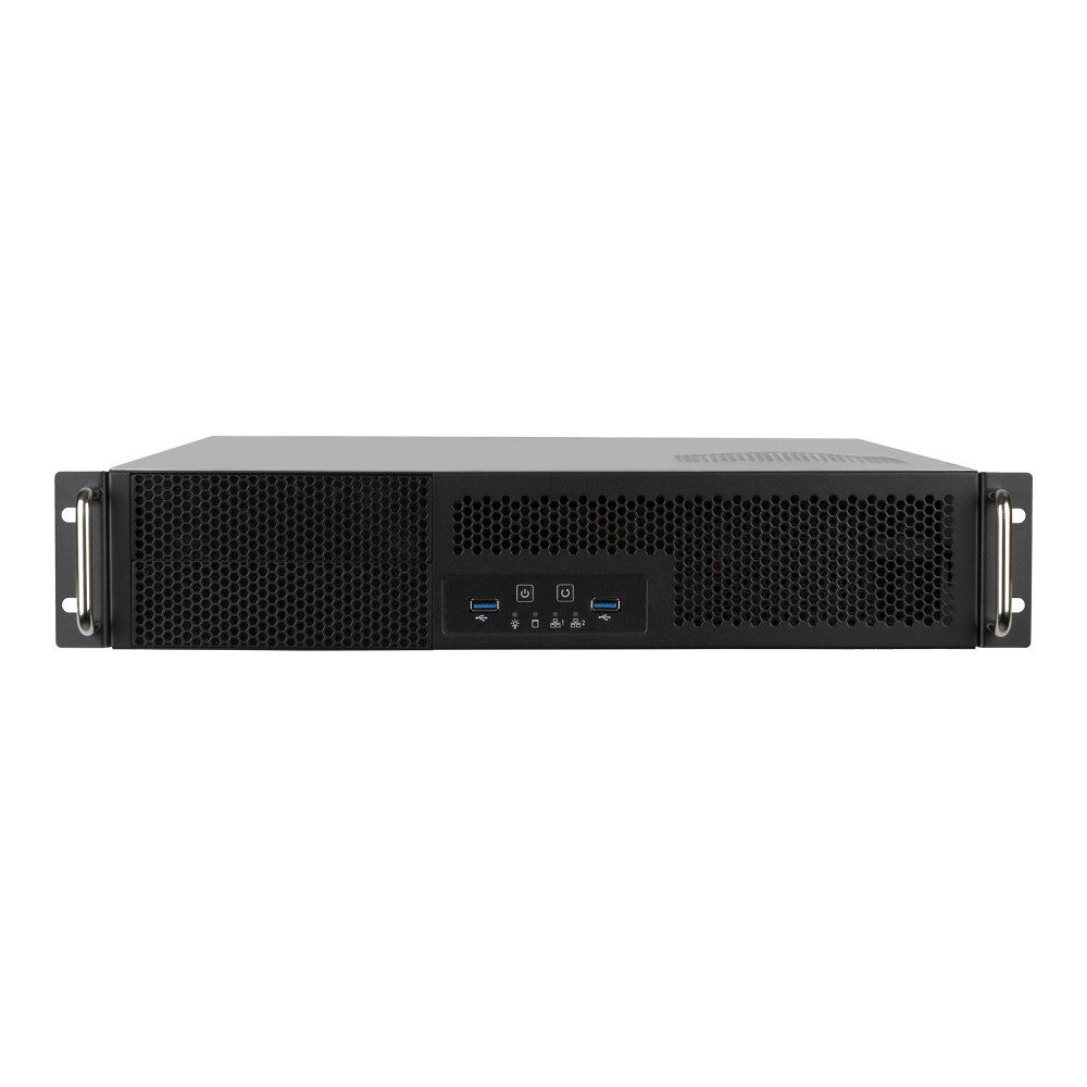 SilverStone SilverStone RM23-502 - kan monteras i rack - 2U - ATX